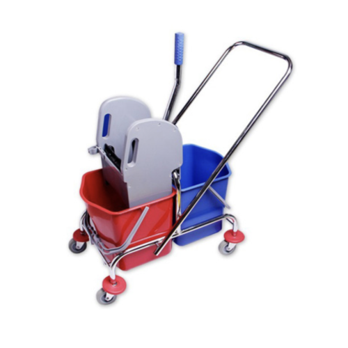 Уборочная тележка двухведерная 2*17л NewMade H0203 Уборочная тележка двухведерная 2*17л NewMade H0203