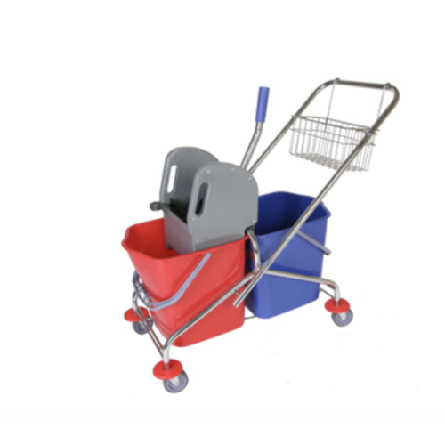 Уборочная тележка двухведерная 2*23л NewMade H0214 Уборочная тележка двухведерная 2*23л NewMade H0214