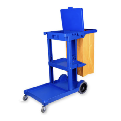 Многофункциональная уборочная тележка с мешком для мусора NewMade H0302