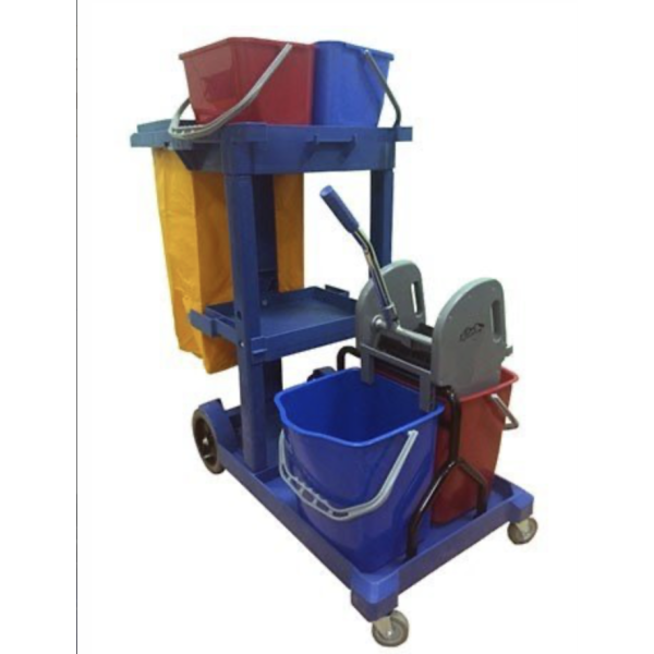 Многофункциональная уборочная тележка NewMade H0304 Многофункциональная уборочная тележка NewMade H0304