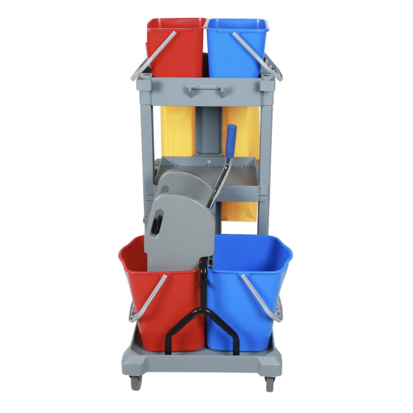 Многофункциональная уборочная тележка NewMade H0304 Многофункциональная уборочная тележка NewMade H0304