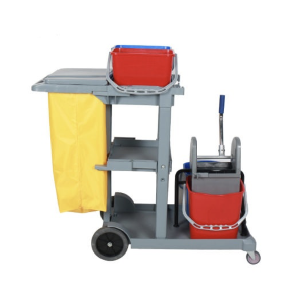 Многофункциональная уборочная тележка NewMade H0304 Многофункциональная уборочная тележка NewMade H0304