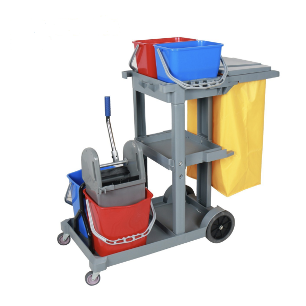Многофункциональная уборочная тележка NewMade H0304 Многофункциональная уборочная тележка NewMade H0304