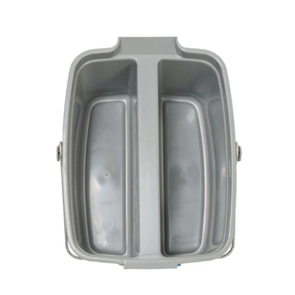 Ведро двойное пластиковое для мытья окон 18л Klimi B-041