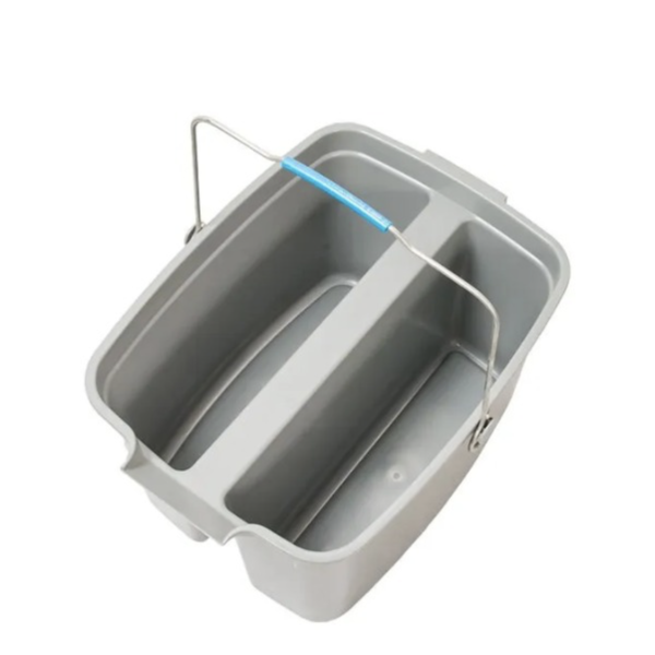 Ведро двойное пластиковое для мытья окон 18л Klimi B-041