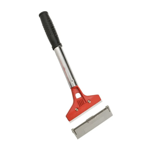 Скребок для стекла на длинной металлической ручке 10см Baiyun C-017C Скребок для стекла на длинной металлической ручке 10см Baiyun C-017C