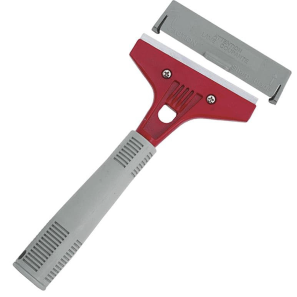 Скребок для стекла на длинной металлической ручке 10см Baiyun C-017C Скребок для стекла на длинной металлической ручке 10см Baiyun C-017C