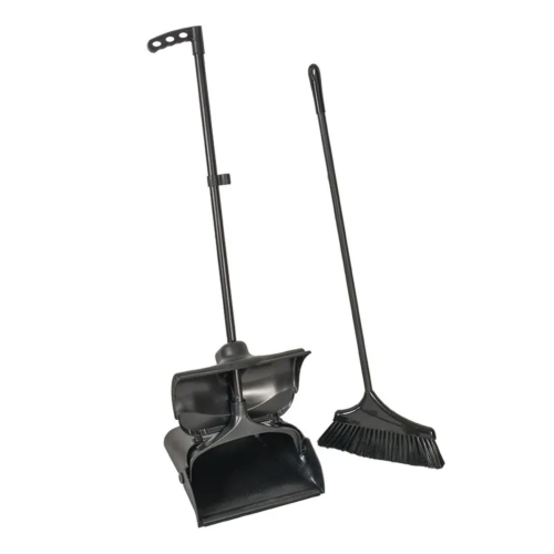 Совок-ловушка на колесах с крышкой + щетка мягкая с длинным ворсом C-019C/C-022 Совок-ловушка на колесах с крышкой + щетка мягкая с длинным ворсом C-019C/C-022