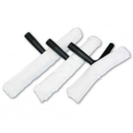 Шубка с держателем для мытья окон из микрофибры 35см Super Clean C-070