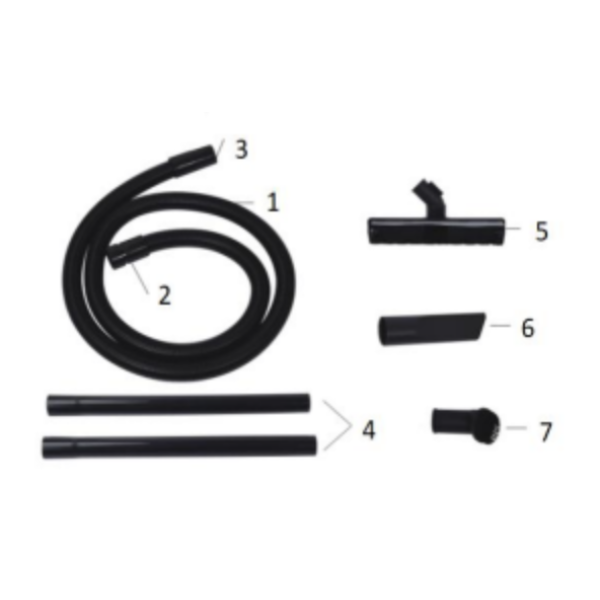 Пылесос для сухой уборки 10л 800W New Made H6050