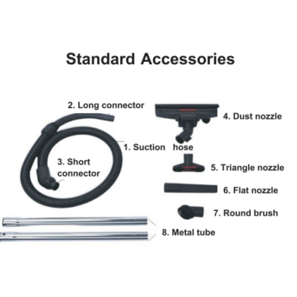 Ранцевый пылесос 5л 700W New Made H6081