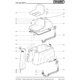 Шланг для слива чистой воды для Cleanfix RA 535 IBCT