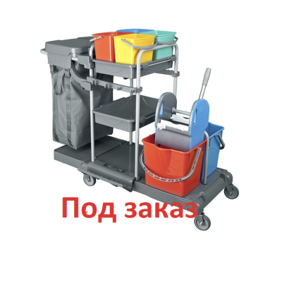 Многофункциональная уборочная тележка UCTEM-PLAS KA401FB