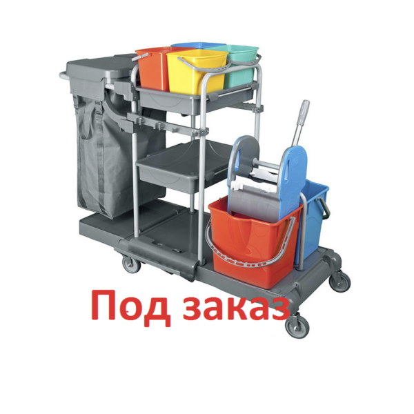 Многофункциональная уборочная тележка UCTEM-PLAS KA401FB