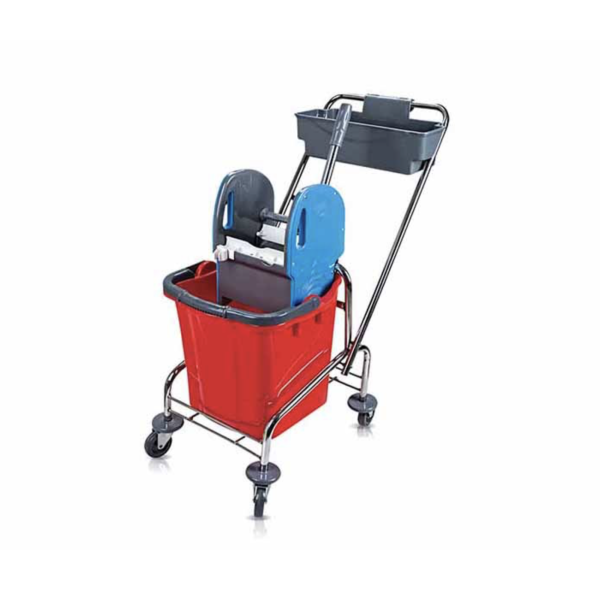 Уборочная тележка одноведерная 1*25л UCTEM-PLAS TK720