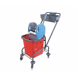 Уборочная тележка одноведерная 1*25л UCTEM-PLAS TK722