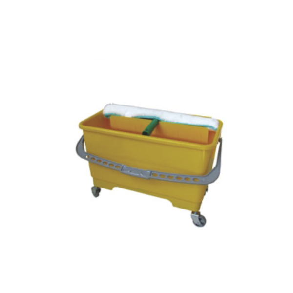 Ведро на колесах с отжимом для мытья окон 22 л UTEM-PLAS CK103