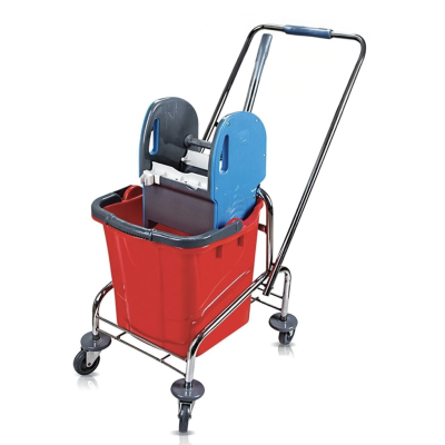 Уборочная тележка одноведерная 1*23л UCTEM-PLAS CKS3227