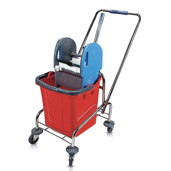 Уборочная тележка одноведерная 1*23л UCTEM-PLAS CKS3227