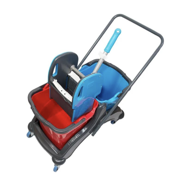 Уборочная тележка двухведерная 2*25л UCTEM-PLAS CK756 S Уборочная тележка двухведерная 2*25л UCTEM-PLAS CK756 S