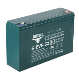 Аккумулятор тяговый Rutrike 6-EVF-32 (12V32A/H C3)