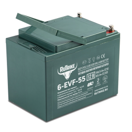 Аккумулятор тяговый Rutrike 6-EVF-55 (12V55A/H C3)