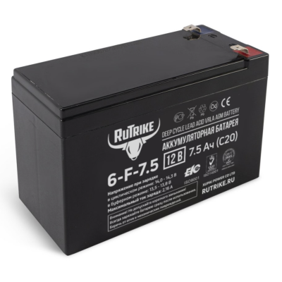 Аккумулятор тяговый Rutrike 3-EVF-200 (6V200A/H C3)
