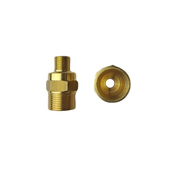 Переходник штуцер M22х1,5; штуцер 1/4" (удлиненный)