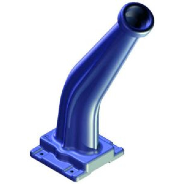 Держатель пистолета пластиковый синий Д50