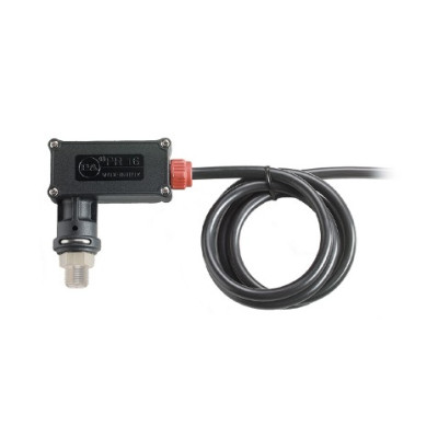 Датчик давления PR 16  (нерж.) 3/8 ш. 25 бар красный