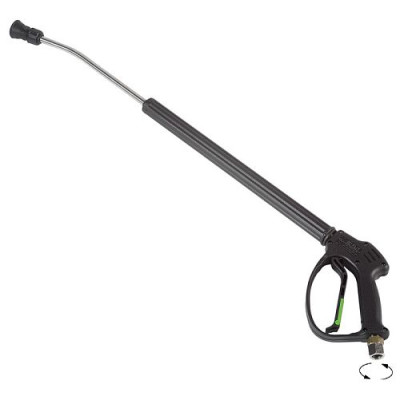 Распылительный пистолет в сборе с форсункой курок RL 26 + поворот.фит.SW6. вход 22*1.5ш 500мм 