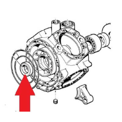 Сальник 40х60х10 насоса APS145 - IDS1400