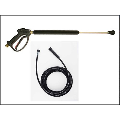 Комплект пистолет RL 26 М22х1,5ш с стволом 900 мм.(изогнут) разборный + 10 метров шланг 2SN8
