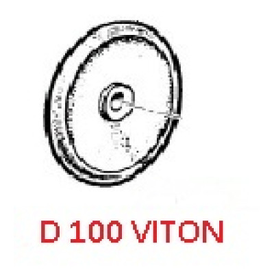 Мембрана насоса Ø 100 (VITON) насоса APS51/61/71(1х3); APS96/IDS960(1х4)