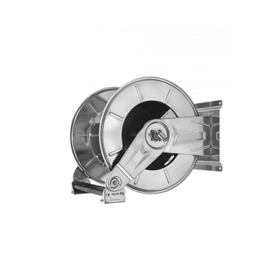 Барабан авто. для рук. дл. 60м 1/2" (нерж) 1"ш. 1/2"ш. 400 бар.