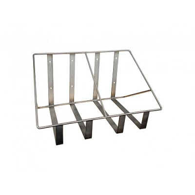 Канистродержатель двухместный, нерж. сталь