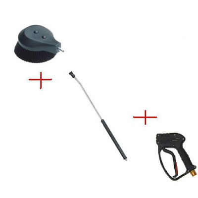 Щетка вращающаяся в сборе с курком RL30 и удлиннителем 700мм; вход М22х1,5ш.