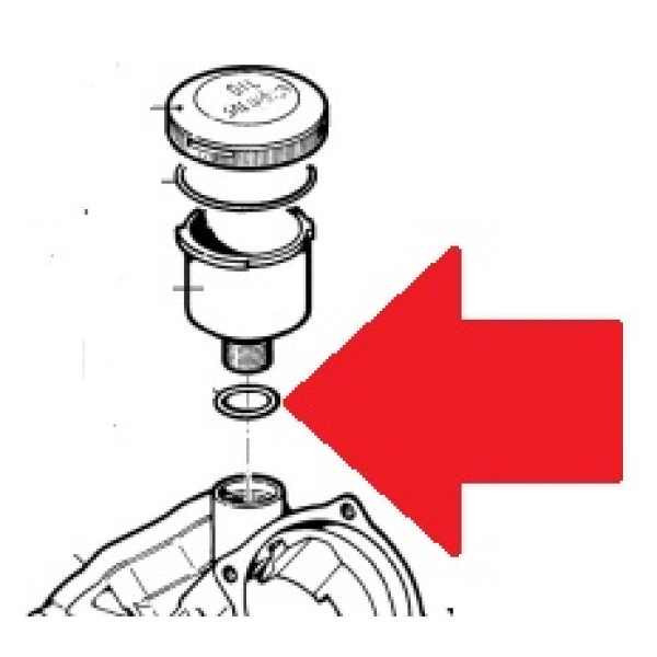 Кольцо 2,62х20,7 насоса BP, APS,IDS
