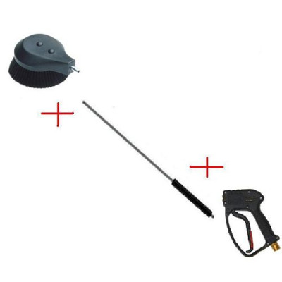 Щетка вращающаяся в сборе с курком RL30 и удлиннителем 1500мм; вход М22х1,5ш.