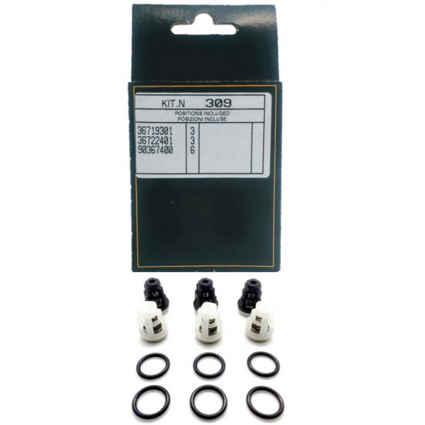 Комплект клапанов KIT 309 для помпы EVO 1 арт. 34030901 Комплект клапанов KIT 309 для помпы EVO 1 арт. 34030901
