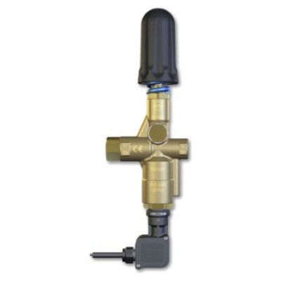 Регулировочный клапан Pulsar Zero  вход 3/8"г, выход 3/8"г; By-pass 2x3/8"г  с микровыключателем