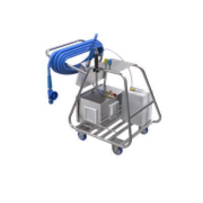 Мобильный пенный пост MPP-1A/3/C с компрессором