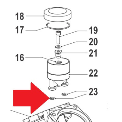 090115 Кольцо уплотнительное 2,62 X 17,13