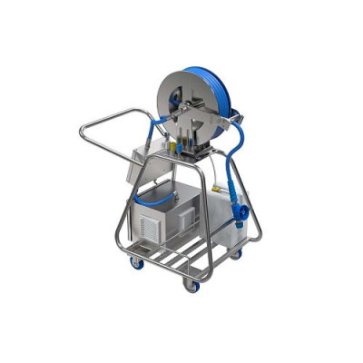 Мобильный пенный пост MPP-1A/20/PCB с насосом, компрессором и катушкой