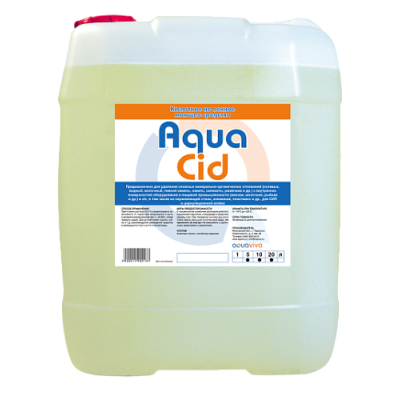 Кислотное не пенное моющее средство Aqua Cid 10л 
