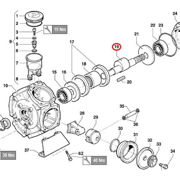 Коленвал насоса BP205/235/280