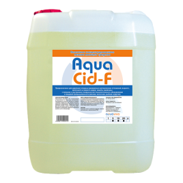 Кислотное пенное моющее средство  AquaCid-F 1л 