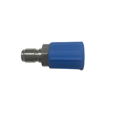 Удлинитель 75мм, вход ARS 178, выход форсунка 0040 для смыва точечная, нерж. сталь, цвет синий 