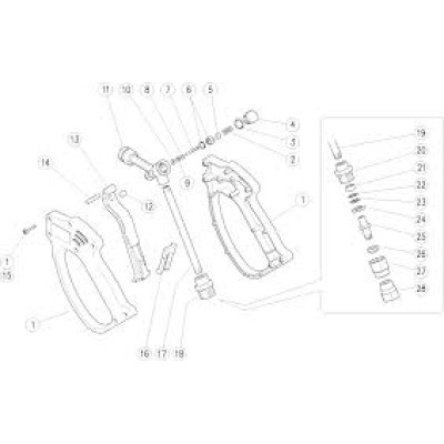 Корпус RL26 + саморезы нерж.