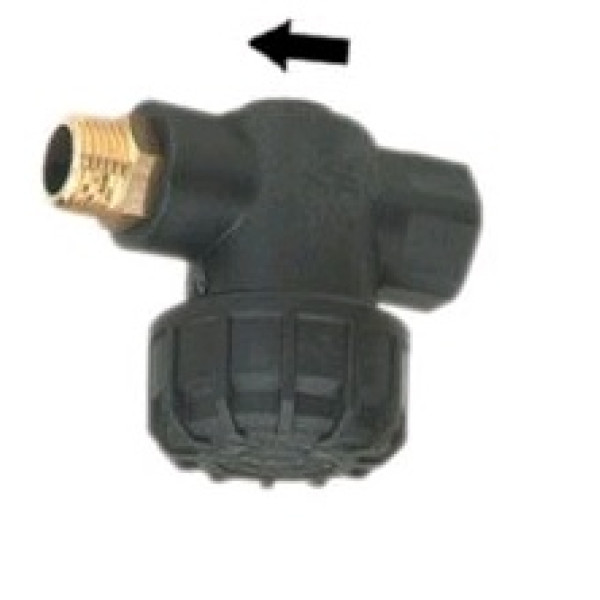 Фильтр F5 1/2 г-ш ;50 микрон.  с обратным клапаном